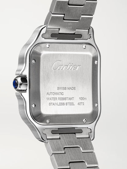 Santos de Cartier large 39.8mm stainless steel watch