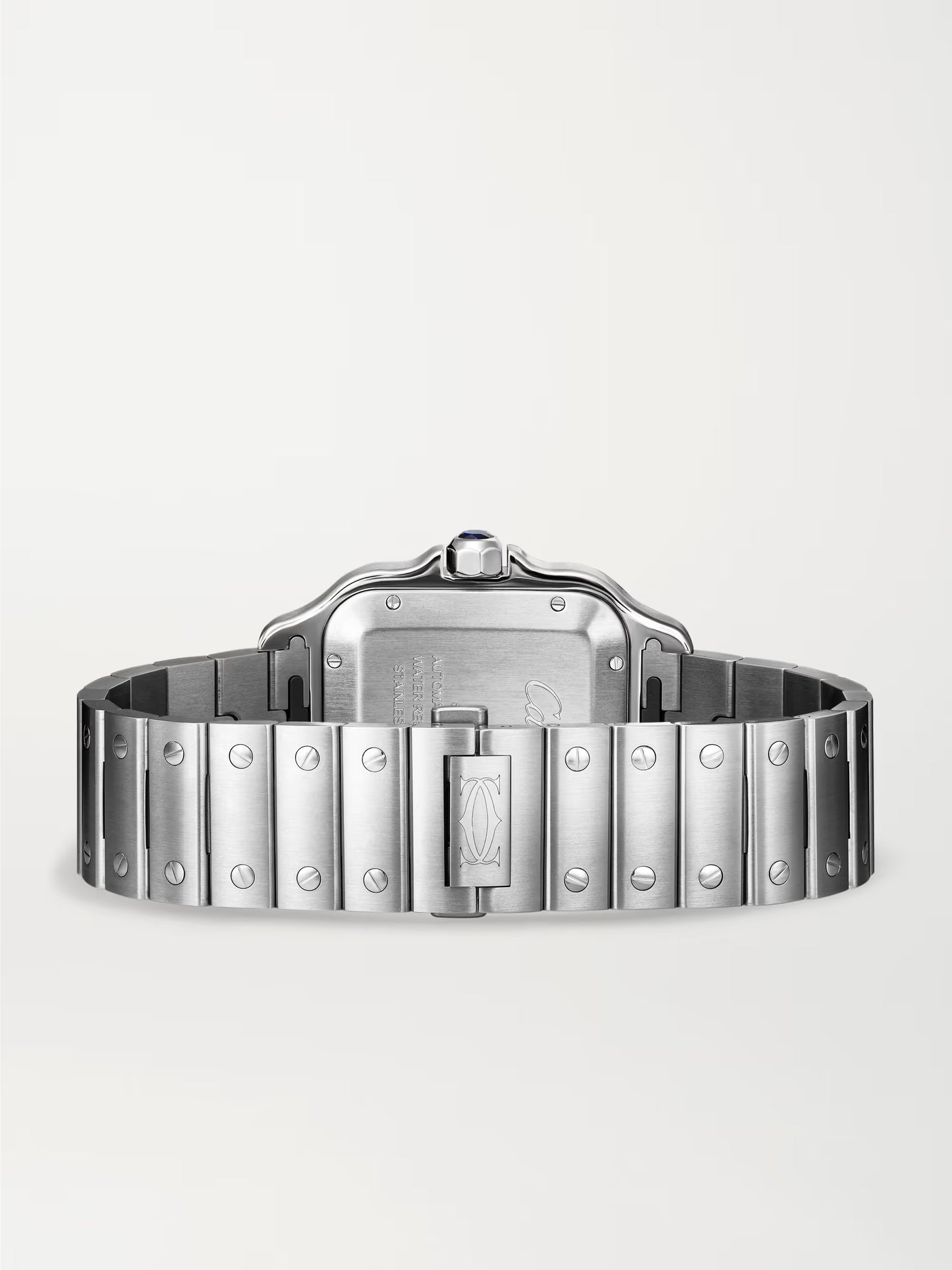 Santos de Cartier large 39.8mm stainless steel watch