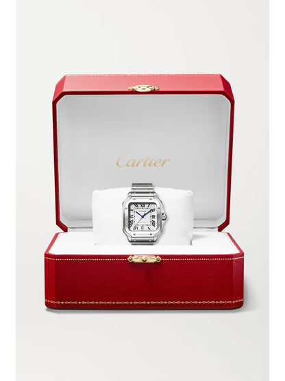 Santos de Cartier large 39.8mm stainless steel watch